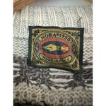 Noba Vintage Italian Wool Blend Fair Isle Crewneck Sweater Women’s Size Large Green Photo 4