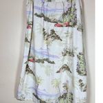 Vtg 90s Plus Size Hawaiian Wrap Skirt Midi Length 14 Island Beach Print Tropical Photo 5