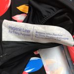 NWT Swim Solutions Women’s Floral Babydoll Thigh Minimizer One Piece Swimsuit Black Size 8 Photo 4