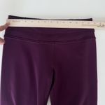 Lululemon Pants Womens Small Plum Groove Flare Low Rise Ruffle Luon Yoga Gym Y2K Purple Photo 8