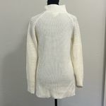 Venus  white/cream knit turtle neck oversized sweater Photo 3