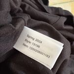 Marine layer  Lexi Ribbed Daytime Midi Dress Black Small Photo 7