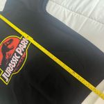 Jurassic Park Classic Logo Men’s Hoodie Sweatshirt Black Universal Studios Sz L Size L Photo 4