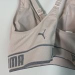 Puma sz 34B pink gray adjustable strap sports bra Photo 4