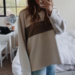 Vintage Vibes oversized crewneck sweater Brown Size XL Photo 0
