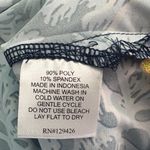 La mer luxe Fonda Stylish Blue, and White long Blouse Blue Size M Photo 15