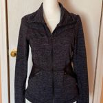 Zella Charcoal Zip-Up sporty Jacket Photo 0