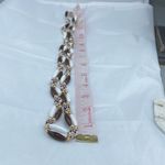 Vintage Germany 26” long brown and white necklace. Photo 2