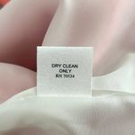 Orvis VTG 100% Silk Woven Blazer Jacket One Button Front Coral Pink Salmon Sz 10 Photo 7