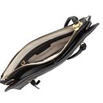 Botkier NEW Chelsea Pancake Black LEATHER CROSSBODY HANDBAG Slingback Zip Purse Photo 3