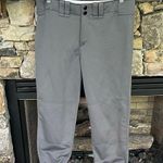 Mizuno  Softball Gray Game Pants Womens Medium Photo 0