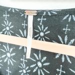 Free People  Womens Top Small Black Down By The Bay Tunic Boho‎ Folk Festival Photo 1