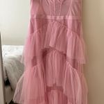 BCBGMAXAZRIA BCBG Corset Tulle Gown Photo 2