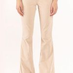 Urban Outfitters NWT BDG Corduroy Womens Extreme Flare Pants Cream 28 Photo 1