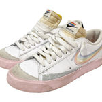 Nike  Blazer Low '77 BT Be True Rainbow LGBTQ Pride‎ Pink White DD3034-100 Photo 0