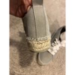 Manebi Grey suede espadrilles sneakers size 10 EUR 41 Lace Made In Spain Blue Photo 7