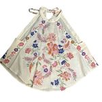 Free People New XS  Emily Floral Halter Tank Top Photo 0