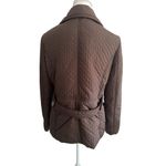 Jones New York  Brown Double Breasted Coat Jacket Size Medium Photo 4