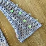 SheIn Womens  2 Piece Blue Crochet Set - S Photo 4