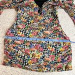 For Love & Lemons  June Mushroom Wonderland Bell Sleeve Ruched Mini Dress Size S Photo 8