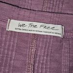 We The Free People Womens Lilac Misty Mountain Big Sur Ribbed Long Sleeve Top XS Photo 3