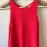 Cherry red halter dress Photo 2