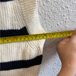 Oliver.o by Casino Striped Sweater Vest Women’s Size S Half Photo 5