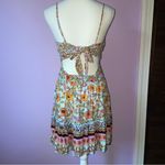 Maaji NEW Size L Bells and Nature Florentina Mini Dress Boho Floral Fairy Photo 6