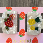 Piper  K |  2 Pack of Strawberry & Pineapple Hair Clips Photo 3