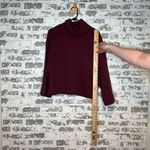 The North Face  | women purple cowl neck wide sleeve pullover Photo 3