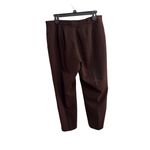 Apt. 9  Brown Pinstripe Stretch Pants Women’s Size 12 Minimalist Streetwear Y2K Photo 2
