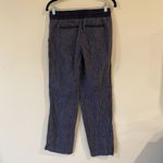 Athleta Size 4 Stripe Bali Linen Trouser Pants Style Photo 2