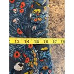 Free People Romi Blue Mesh Floral Print Mini Skirt Size XS Ruffle Hem Photo 7