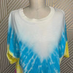 Daydreamer  Neon Carnival Weekend Tie Dye Tee T-Shirt Size US‎ Medium Photo 3