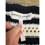 Apiece Apart SARI CROCHET Cropped Sweater Size 2X XXL Nautical Photo 6