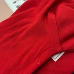 Y2K Christmas M&C Sportswear Red Snowflake Embroidered Long Sleeve Shirt XL Photo 4