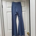 Aerie  High Waisted Crossover Flare Legging in Blue, size Medium Photo 4