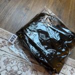 Pretty Little Thing Shiny Black Vinyl Faux Leather Faux Latex Sexy Pants NWT Photo 11