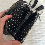Brighton  zebra print leather and chain crossbody bag Photo 3