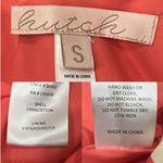 Hutch  Coral Plumeria Print Puff Sleeve Tiered V-Neck Mini Dress Preppy Coastal Photo 12