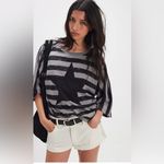 Free People NWT RAGABOND
Studio Stripe Tee - Black Stripe Photo 3