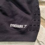 Gymshark  Black Strappy Cropped Sport Athletic Top S Photo 4