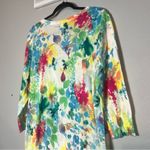 Lane Bryant  Button Front Cardigan Sweater Watercolor Floral Jeweled Size 18/20 Photo 5