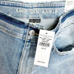 American Eagle NWT  Outfitters Super High Rise Shortie Jean Denim Shorts 18 34W Photo 4