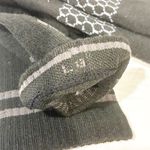 Bombas Unisex  Size Large Crew Calf Socks Black & Grey NEW Photo 2