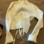 Nasty Gal NWT  back together open back sweater top Photo 4