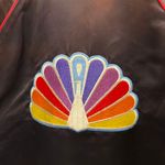 The Vintage Shop East West Enterprises Vintage 1980 NBC National Broadcast Company Satin Bomber Photo 2