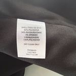 Halogen white with black stripes collared long sleeve button down coat small Photo 6