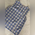 J.Crew Factory Cotton Linen Blend Sleeveless Shirt Size 10 Photo 7