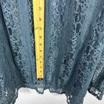 Vtg Y2K Wet Seal Lace Mesh Overlay Maxi Skirt Small Fairy Grunge Whimsigoth Blue Photo 4